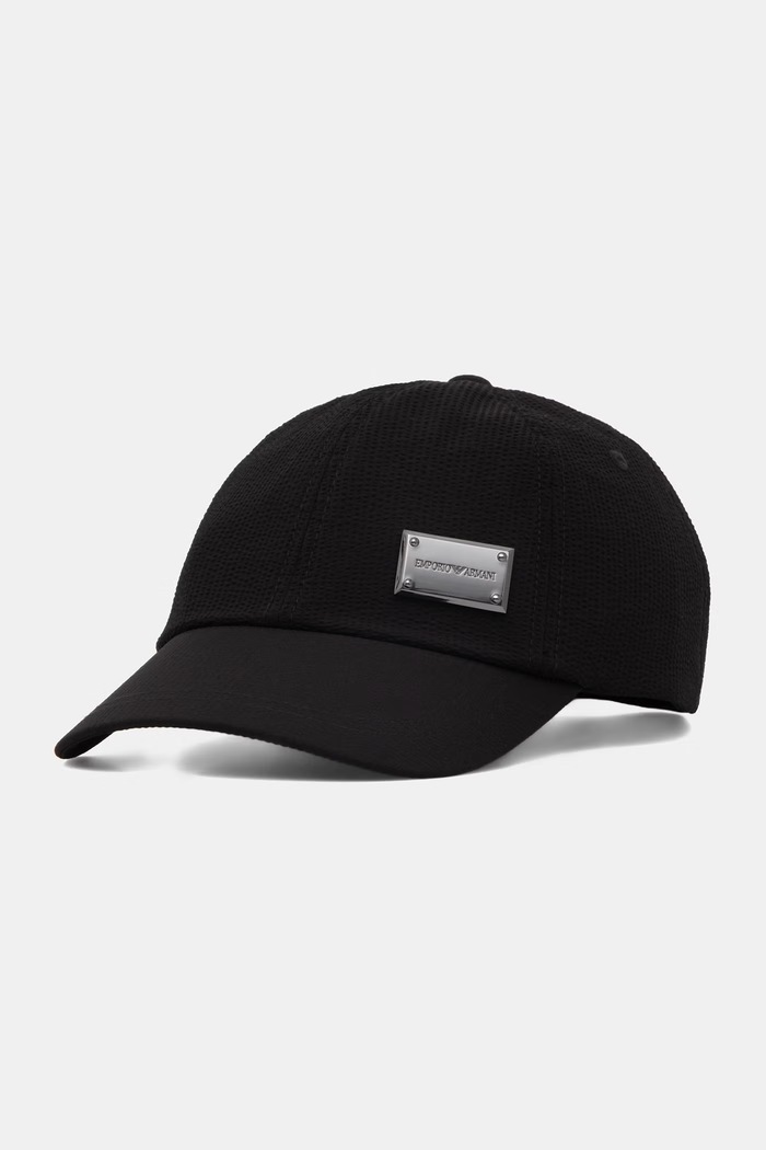 Emporio Armani czapka bejsbolówka męska czarny EM007023.AF28011