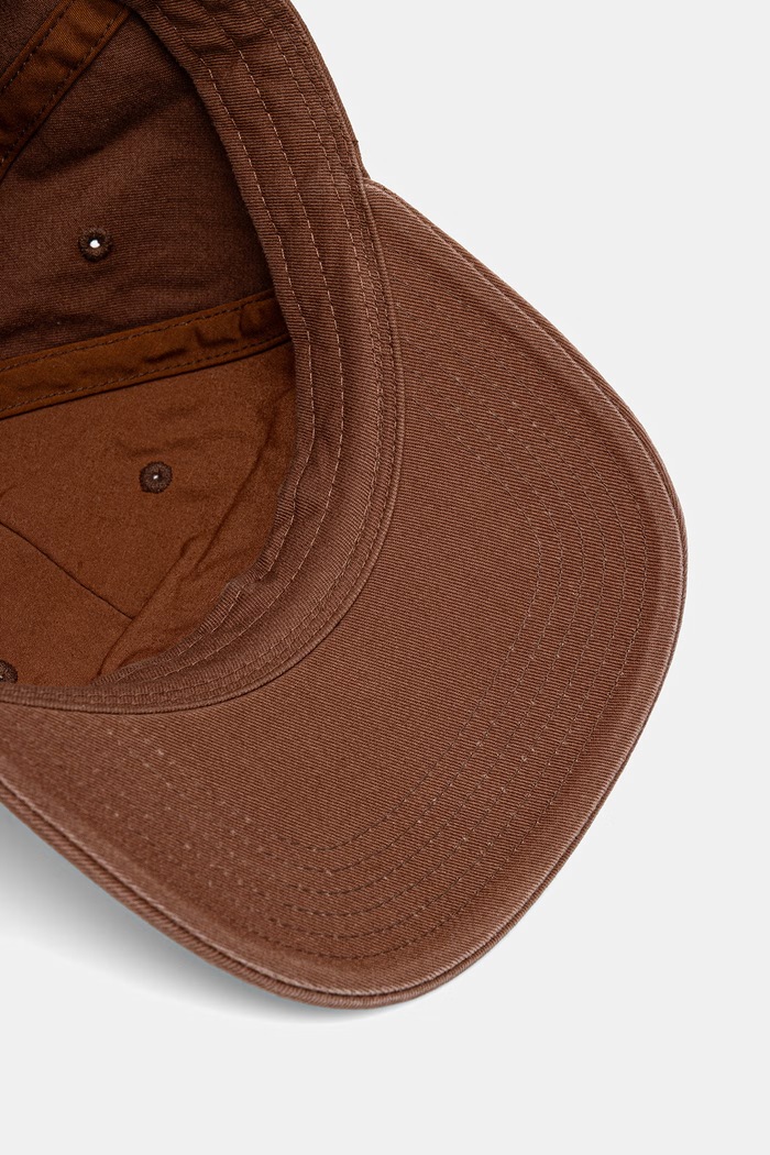 Represent czapka z daszkiem jeansowa męska pomarańczowy OCM100099