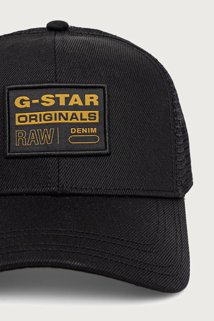 G-Star Czapka z daszkiem trucker męska Baseball Trucker D21247.E643 czarny AW26