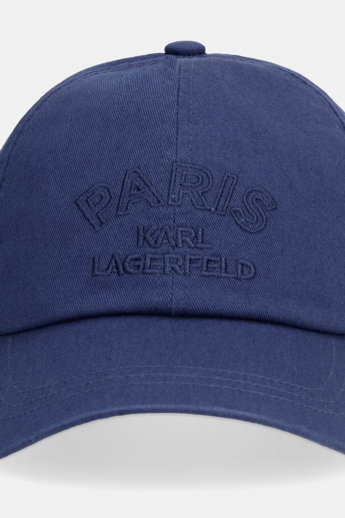 Karl Lagerfeld șapcă pentru bărbați, din bumbac 563128.805617 bleumarin AW26