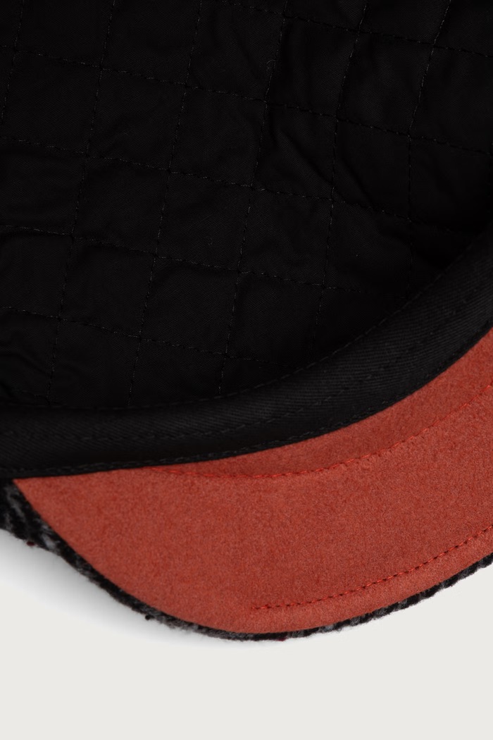 Kaszkiet męski wełniany Paul Smith M1A.909DT.W03204 czarny