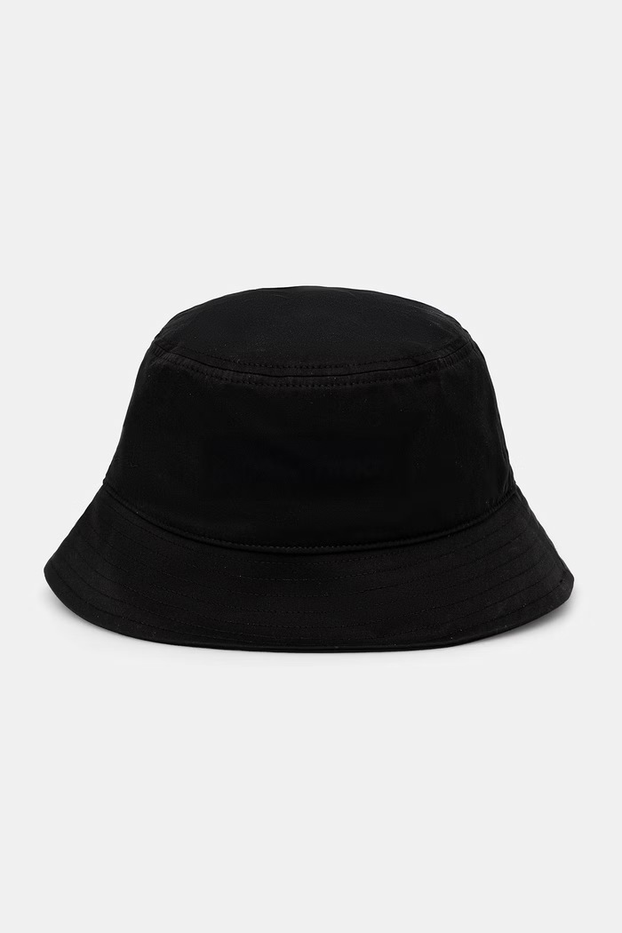 Tommy Jeans klobúk bucket pánsky bavlnený AM0AM14706 čierna AW26