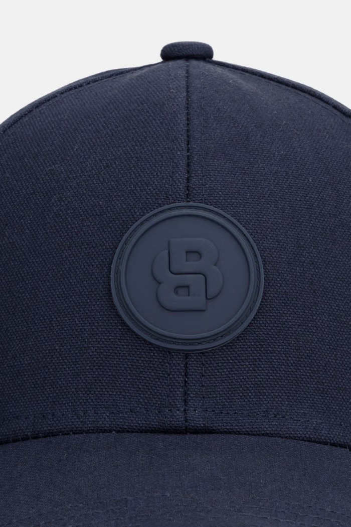 BOSS șapcă pentru bărbați, din bumbac Zed-CA-B-Icon 50566191 bleumarin AW26
