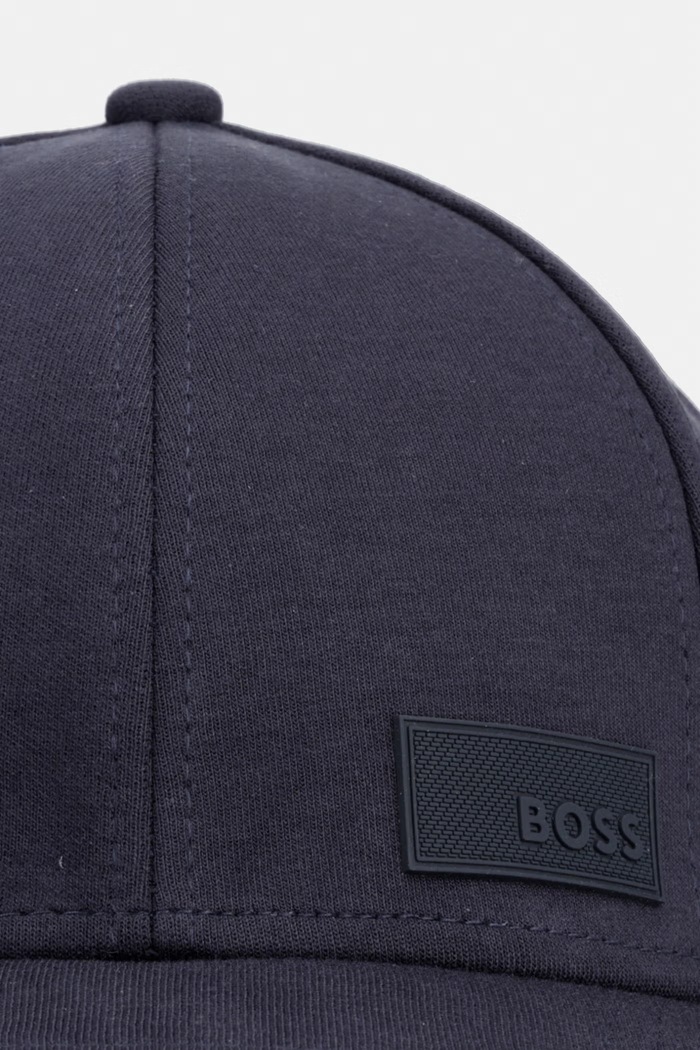 BOSS Green kapa sa šiltom za muškarce s pamukom Lach-J-BOSS 50566608 mornarsko plava AW26