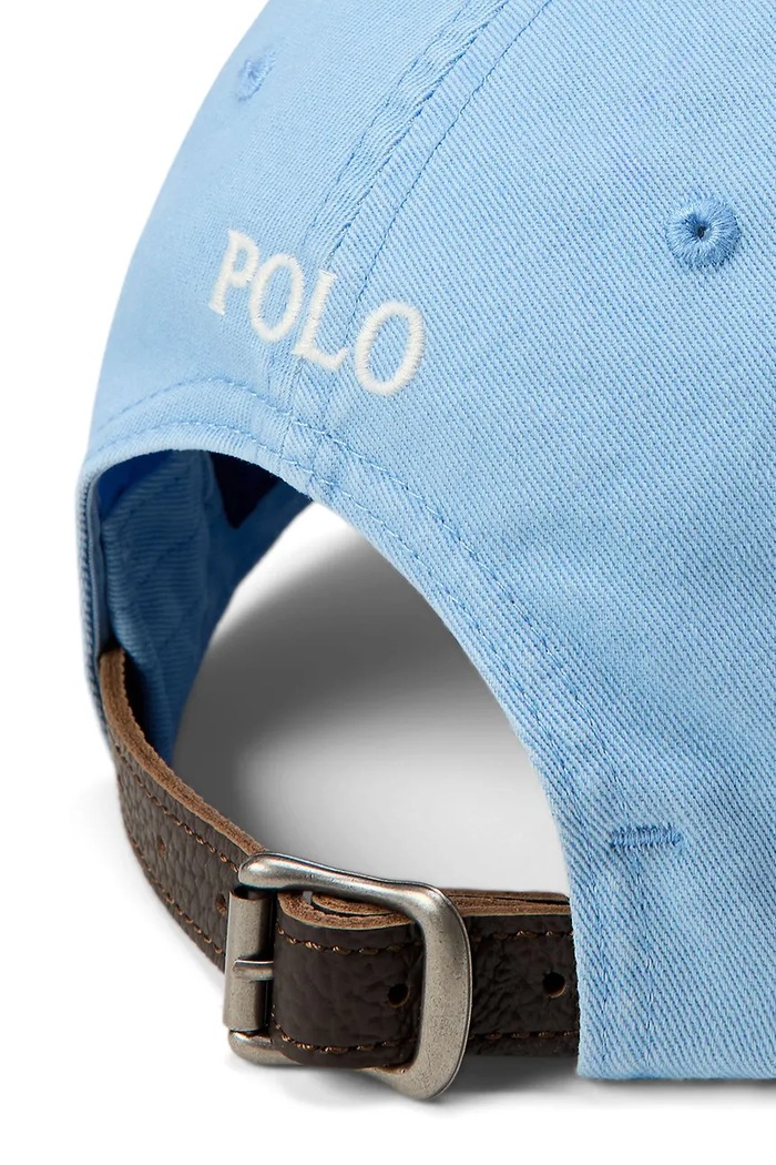 Akcesoria Polo Ralph Lauren czapka z daszkiem męska bawełniana 710B20021 niebieski