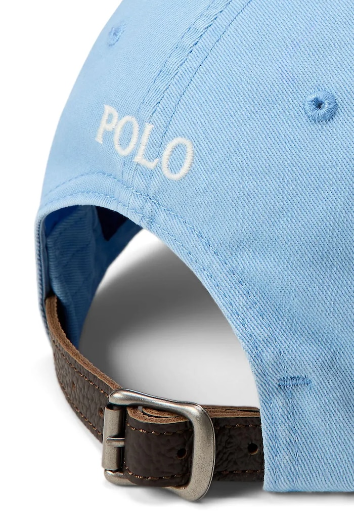 Akcesoria Polo Ralph Lauren czapka z daszkiem męska bawełniana 710B20021 niebieski