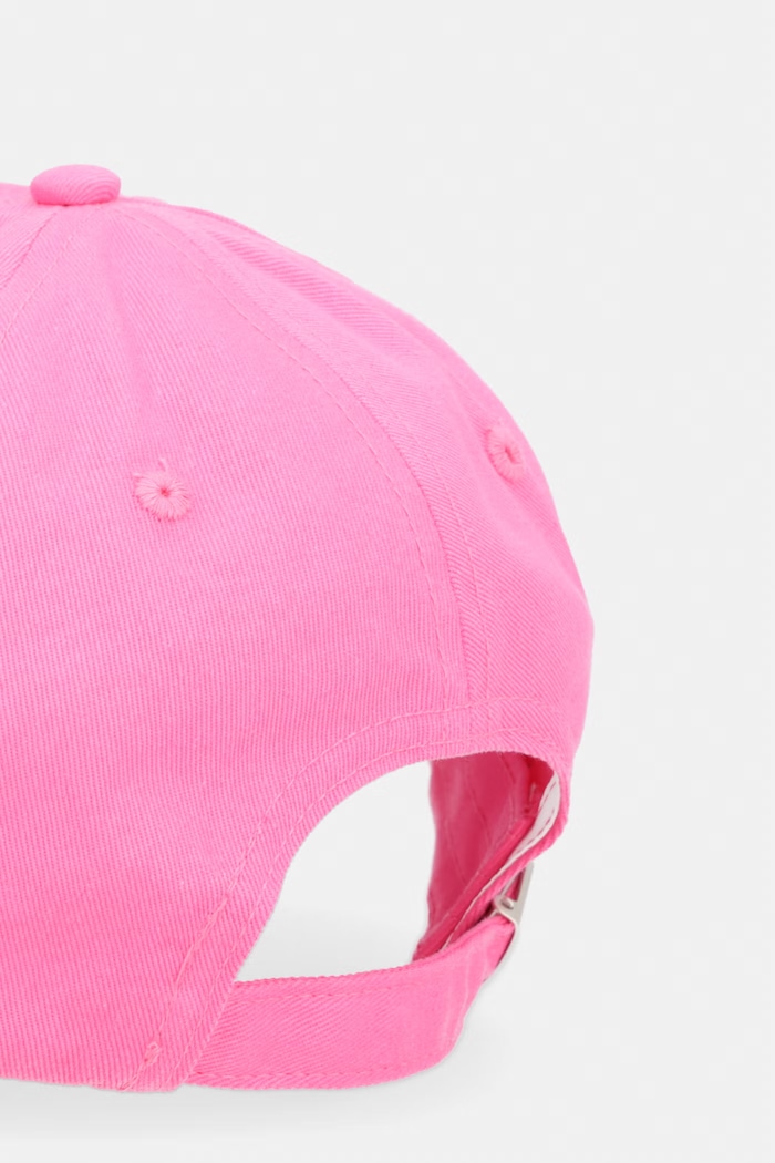 Akcesoria Calvin Klein czapka bejsbolówka męska bawełniana LV04D5133G różowy