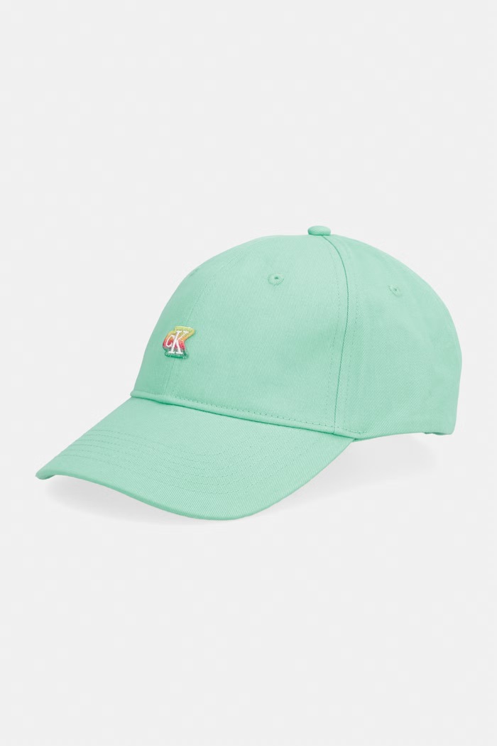 Calvin Klein șapcă de baseball pentru bărbați, din bumbac verde LV04D5133G