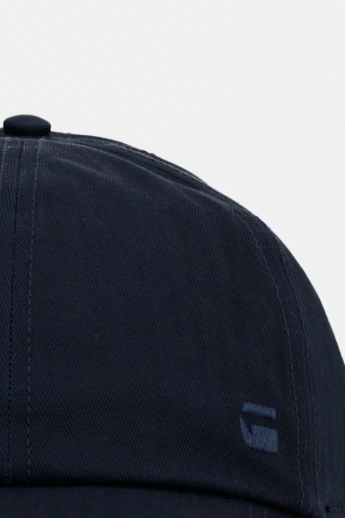 G-Star czapka bejsbolówka męska bawełniana Avernus Baseball D26254.E514 granatowy AW26