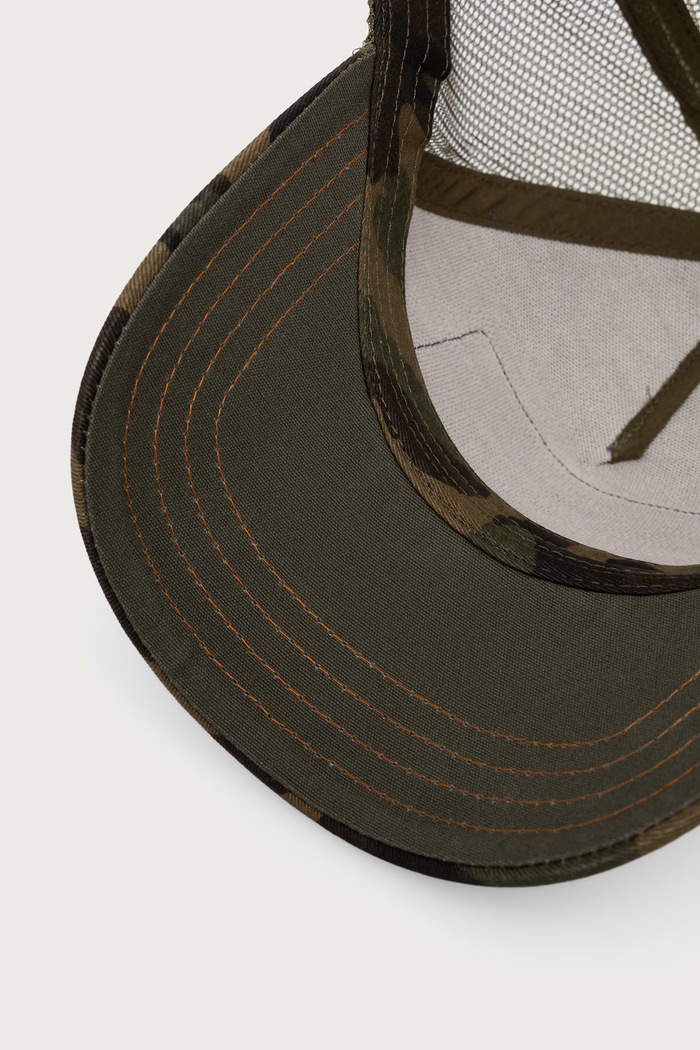 Czapka z daszkiem z bawełną Von Dutch VD.0.CAS1.SQUARE4B zielony