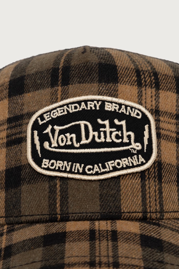 Von Dutch Czapka z daszkiem VD.1.CB.CAR.08 zielony AW26