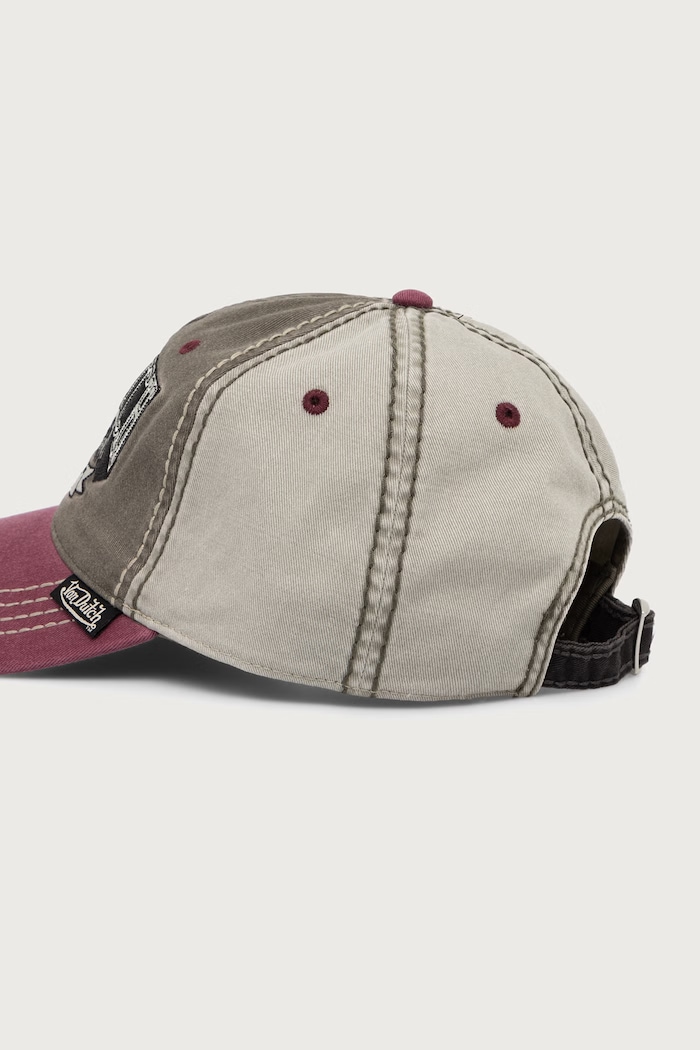 Akcesoria Von Dutch Czapka z daszkiem bawełniana VD.1.CB.RETRO.17 zielony