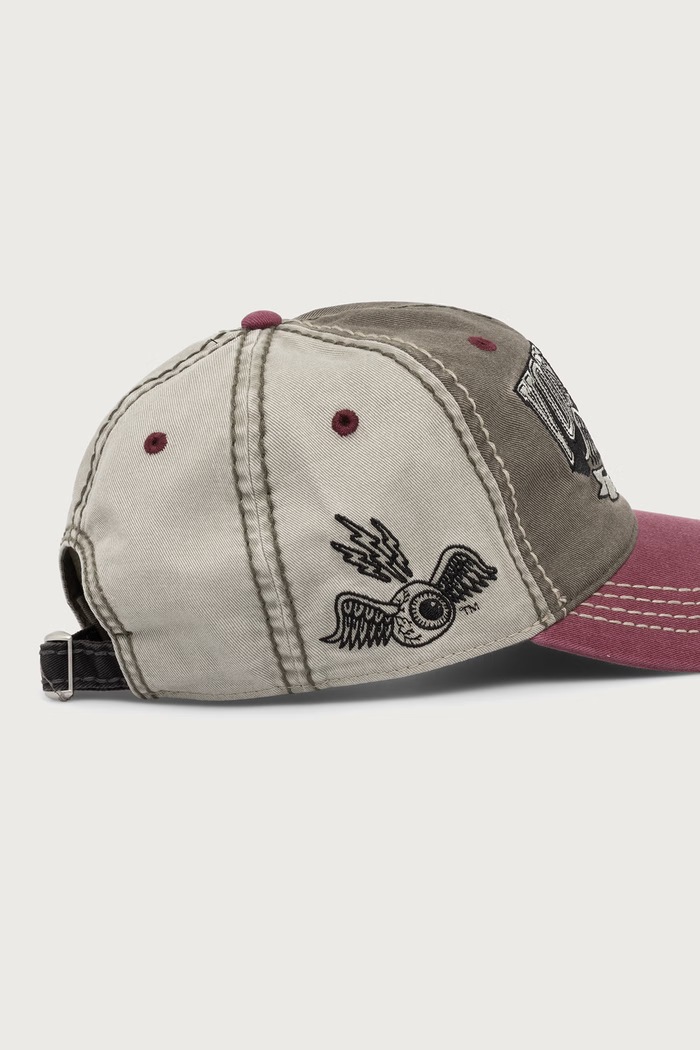Czapka z daszkiem bawełniana Von Dutch VD.1.CB.RETRO.17 zielony