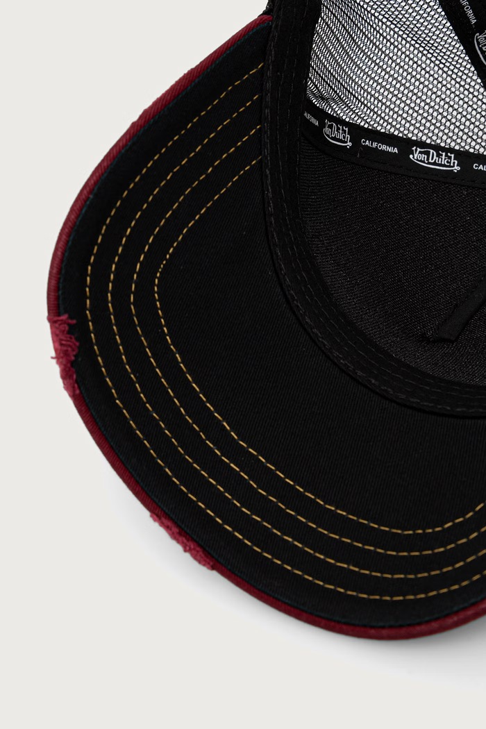 Czapka z daszkiem trucker Von Dutch VD.1.CT.PATCHES.17 zielony