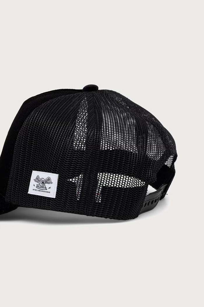 Akcesoria Von Dutch Czapka z daszkiem trucker VD.2.CB.ROYALB czarny