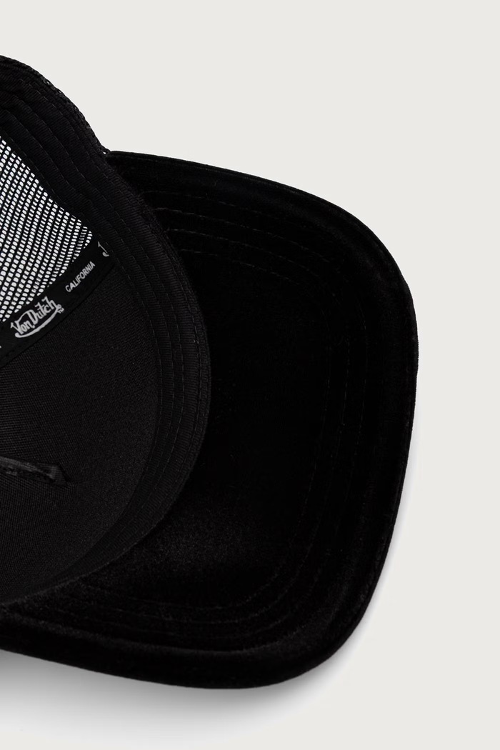 Czapka z daszkiem trucker Von Dutch czarny VD.2.CB.ROYALB