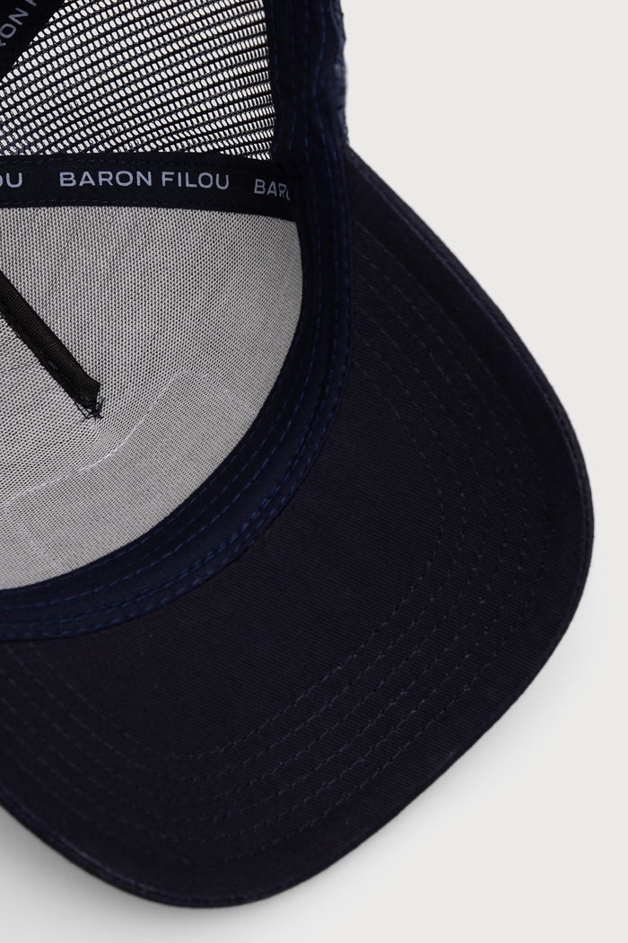 Šiltovka trucker Baron Filou 000017298 tmavomodrá