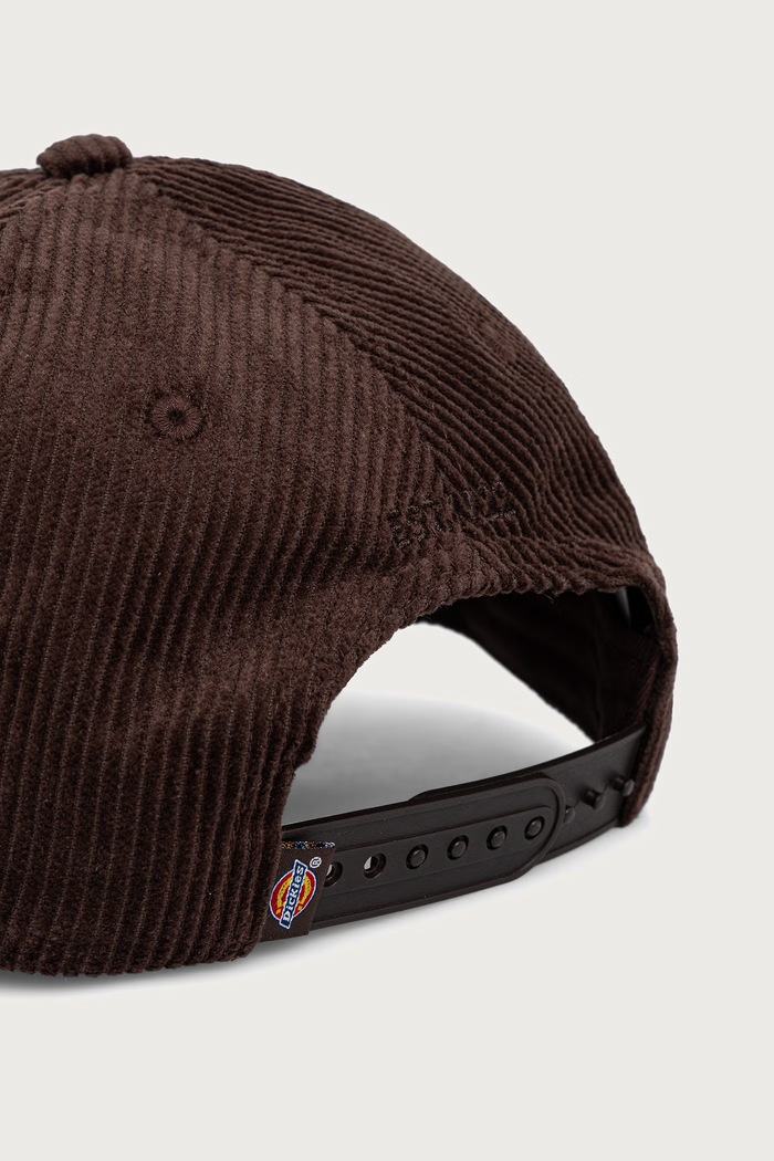 Akcesoria Dickies Czapka z daszkiem sztruksowa DK0A4ZAYCBX1 brązowy