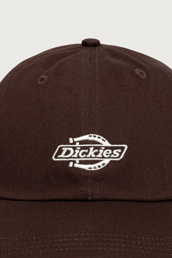 Dickies Czapka z daszkiem bawełniana DK0A4Z6NCBX1 brązowy AW26