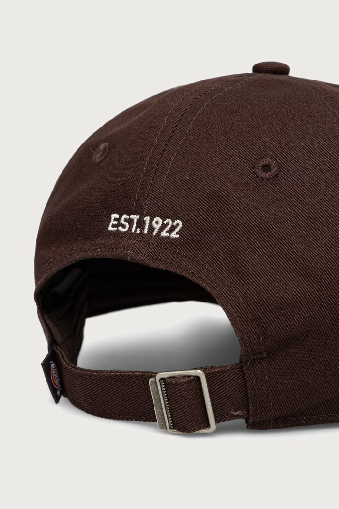 Akcesoria Dickies Czapka z daszkiem bawełniana DK0A4Z6NCBX1 brązowy