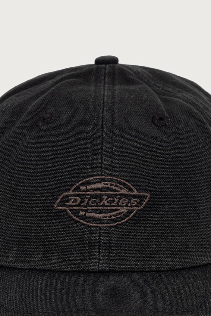 Dickies Czapka bejsbolówka bawełniana DK0A87NFBLK1 czarny AW26