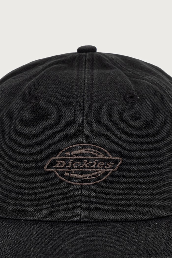 Dickies Czapka bejsbolówka bawełniana DK0A87NFBLK1 czarny AW26