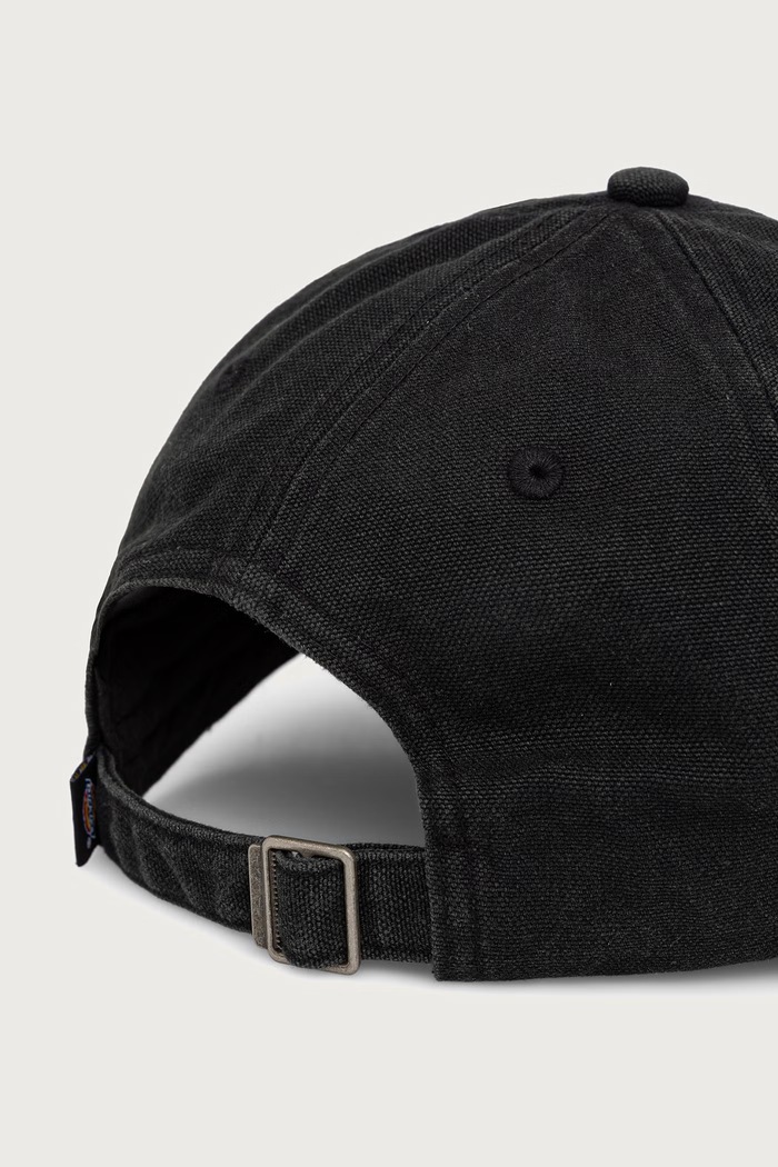 Akcesoria Dickies Czapka bejsbolówka bawełniana DK0A87NFBLK1 czarny