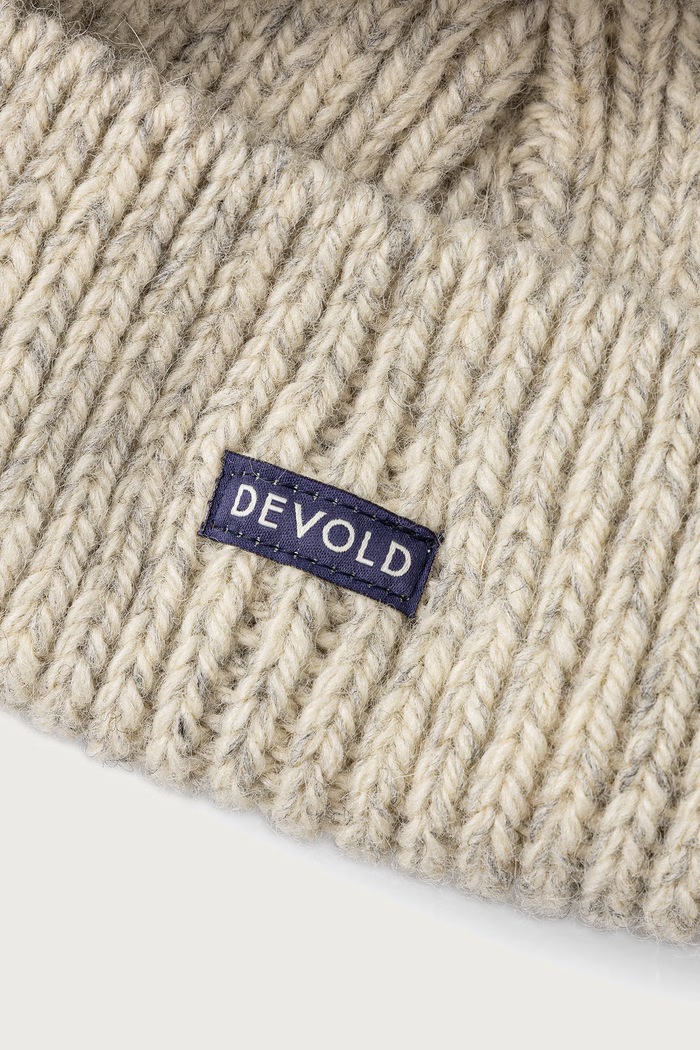Devold Czapka beanie wełniana Nansen Wool PDTC.386.902.S szary AW26