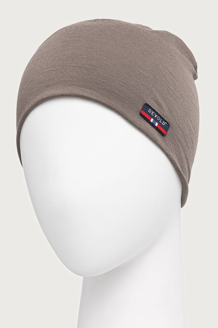 Akcesoria Devold Czapka wełniana Breeze Merino PDGO.180.900.A brązowy