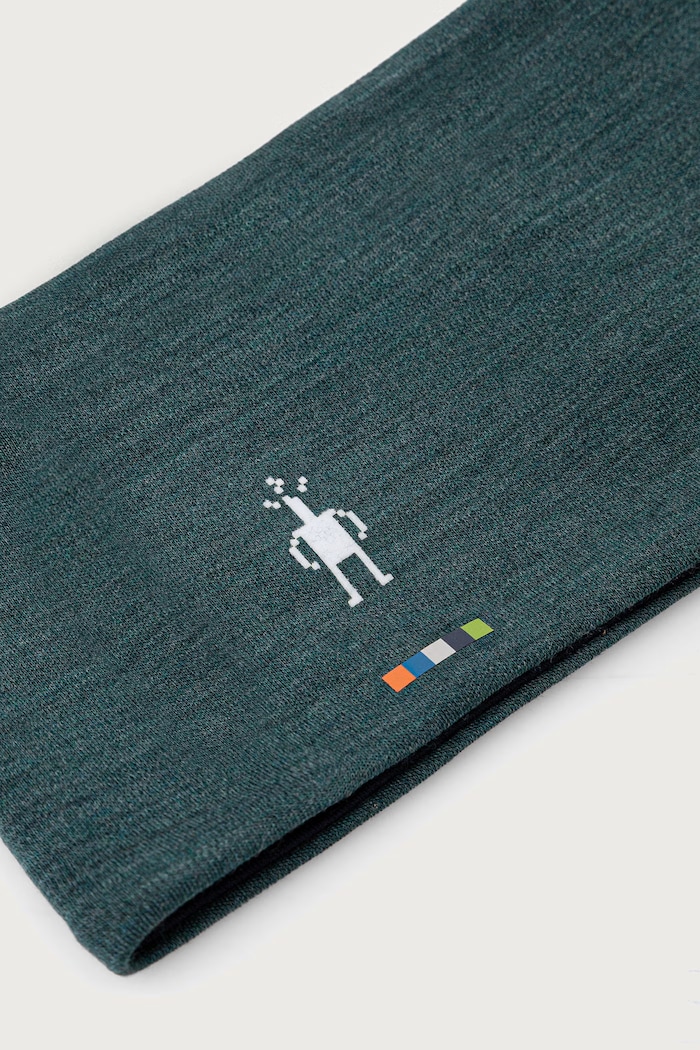 Smartwool Opaska na głowę damska wełniana SW0SC969R251 turkusowy AW26
