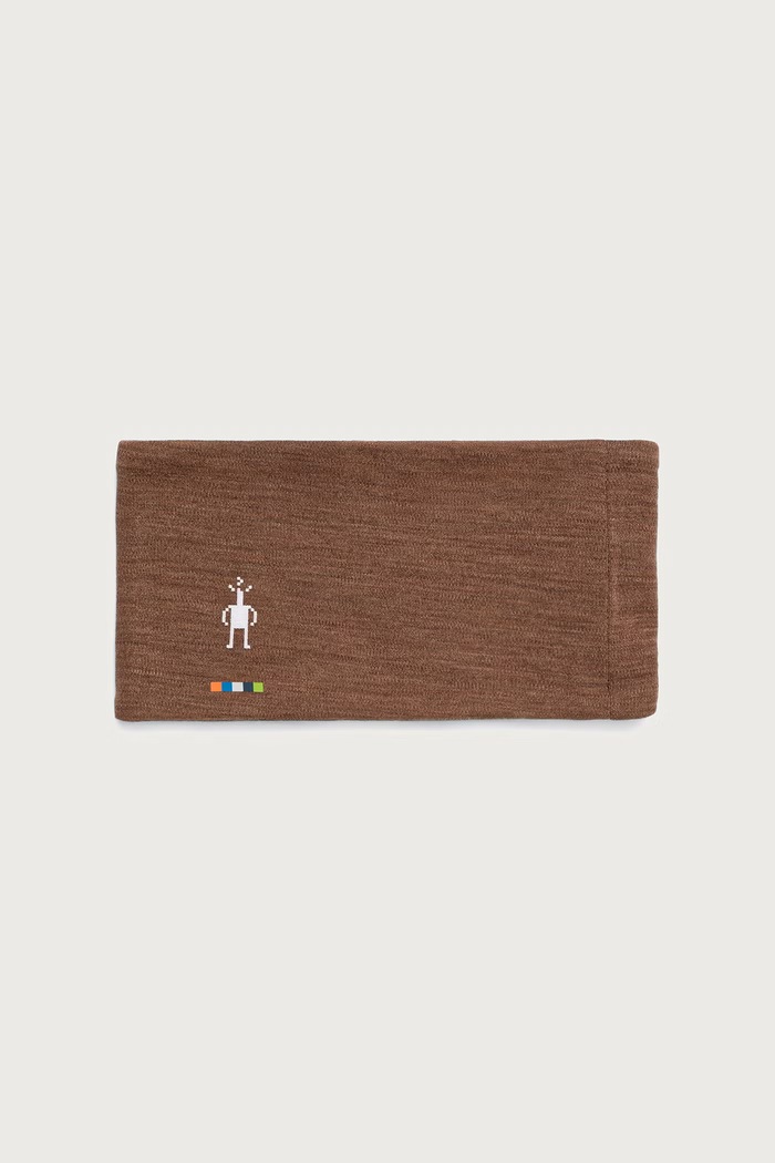 Smartwool Opaska na głowę z wełną merino brązowy SW0SC969Q971