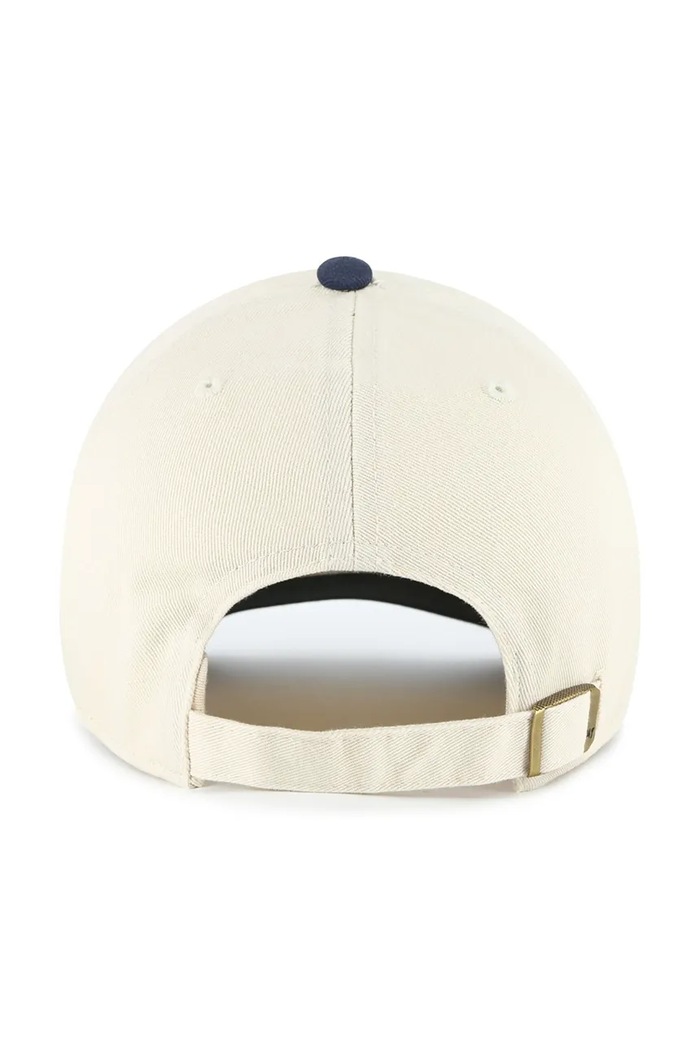47 brand Czapka z daszkiem bawełniana MLB New York Yankees B.BSRBT17GWS.NTA beżowy AW26