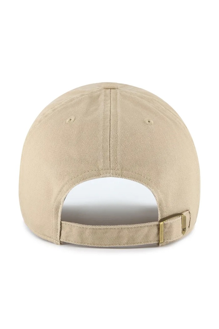 47 brand Czapka z daszkiem bawełniana MLB New York Yankees B.NLRGW17GWS.KHL beżowy AW26