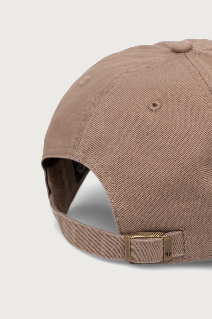 Akcesoria 47 brand Czapka z daszkiem bawełniana MLB New York Yankees B.NLRGW17GWS.V1B beżowy