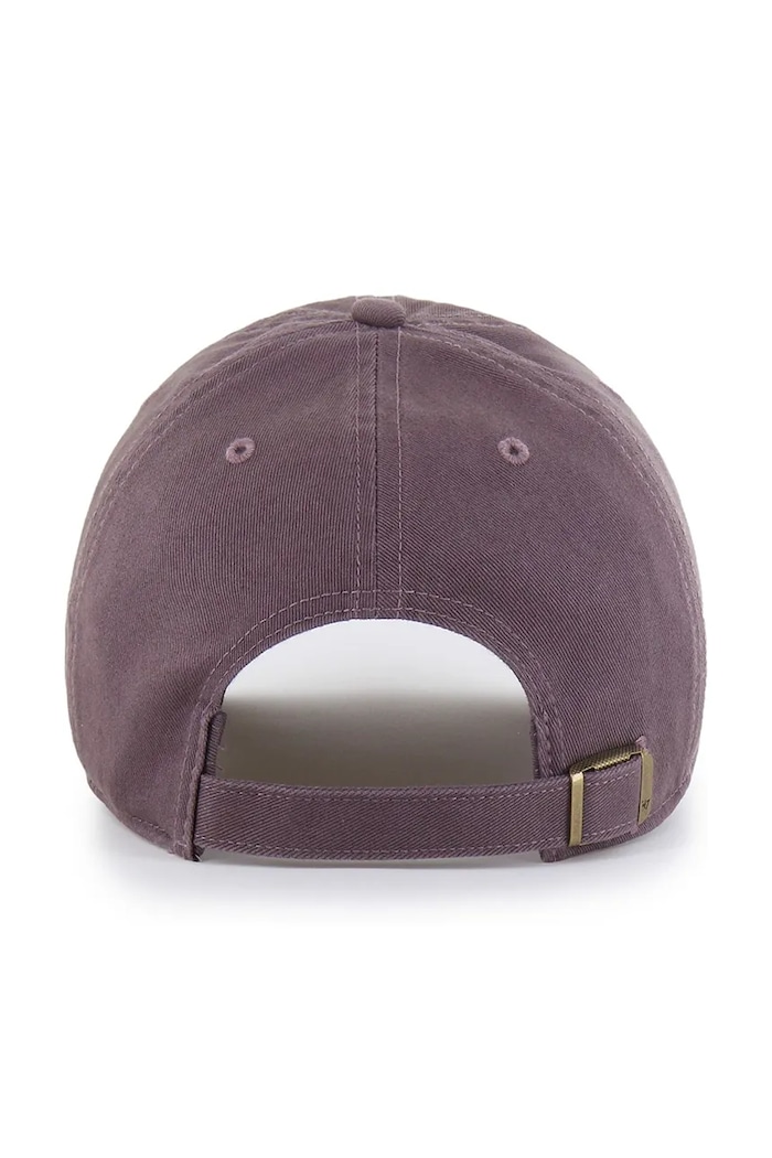 47 brand Czapka z daszkiem bawełniana MLB New York Yankees B.NLRGW17GWS.A01 fioletowy AW26
