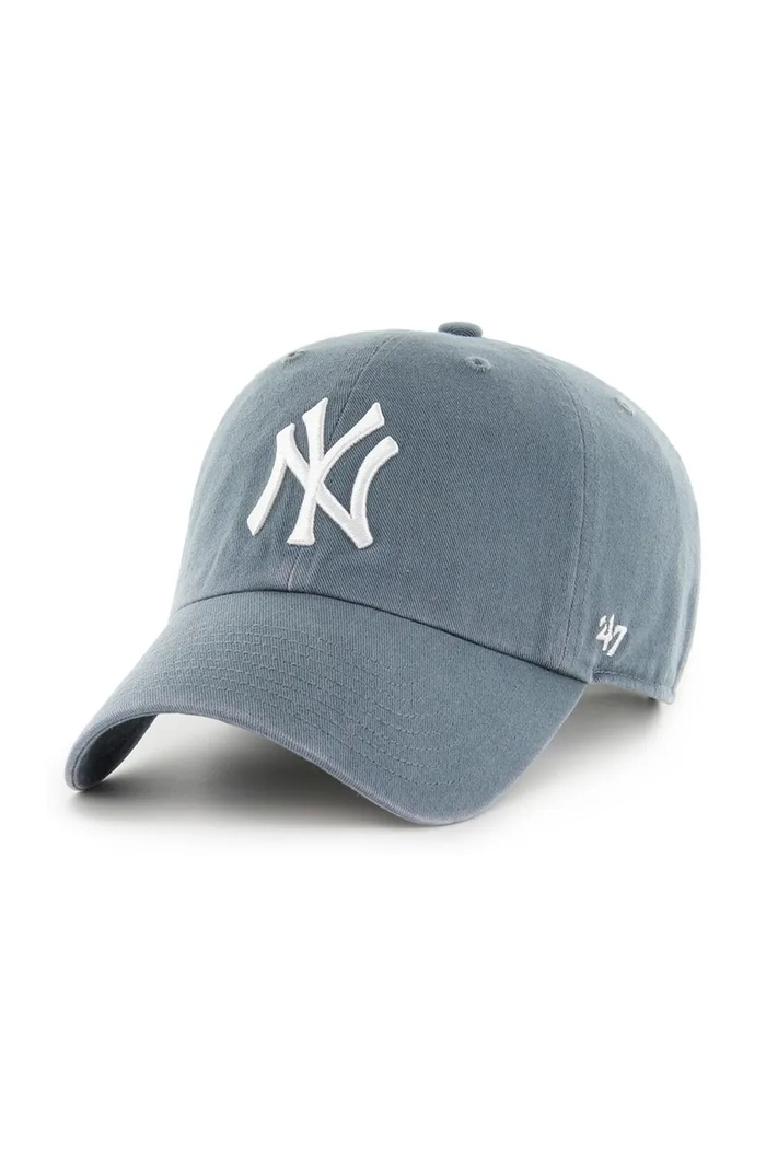 47 brand Czapka z daszkiem bawełniana MLB New York Yankees niebieski B.NLRGW17GWS.S0