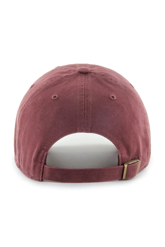 47 brand Czapka z daszkiem bawełniana MLB New York Yankees B.NLRGW17GWS.N0 czerwony AW26