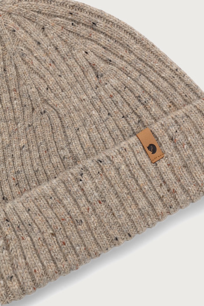 Akcesoria Fjallraven Czapka z wełną Ovik Neps F13100261.191 beżowy