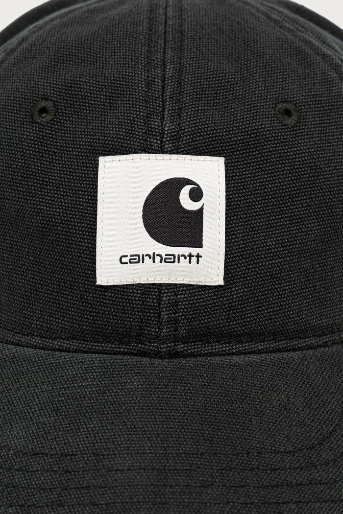 Carhartt WIP Canvas Cap czapka z daszkiem bawełniana I037182.3T606 zielony AW26