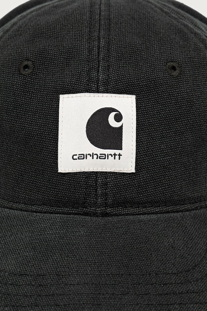 Carhartt WIP Canvas Cap czapka z daszkiem bawełniana I037182.3T606 zielony AW26