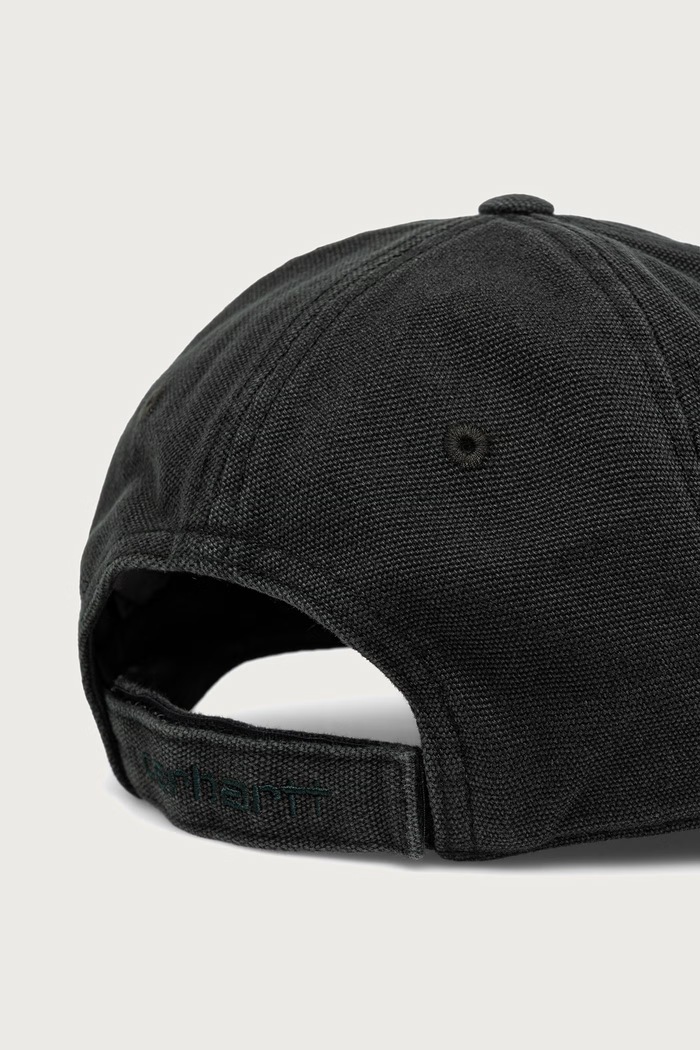 Akcesoria Carhartt WIP Canvas Cap czapka z daszkiem bawełniana I037182.3T606 zielony