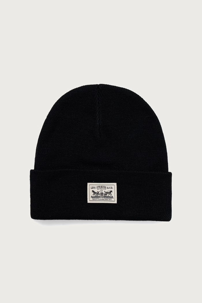 Levi's Beanie kapa EMBARCADERO crna 007Z1