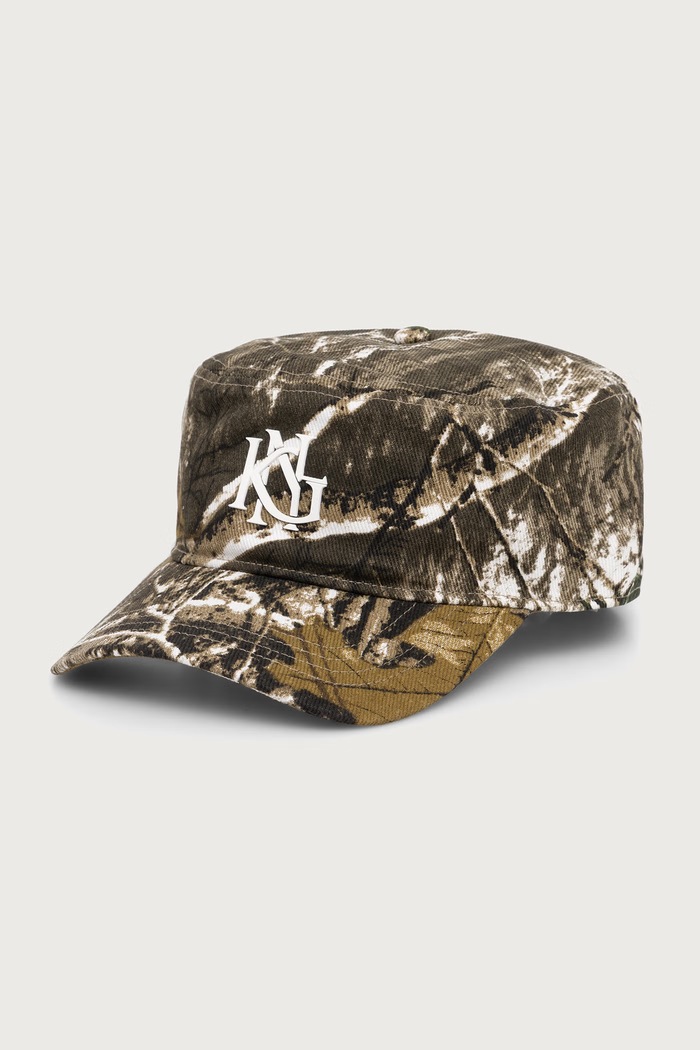 Kangol Czapka z daszkiem z bawełną INTERLOCK PILLBOX zielony K5504.NC201