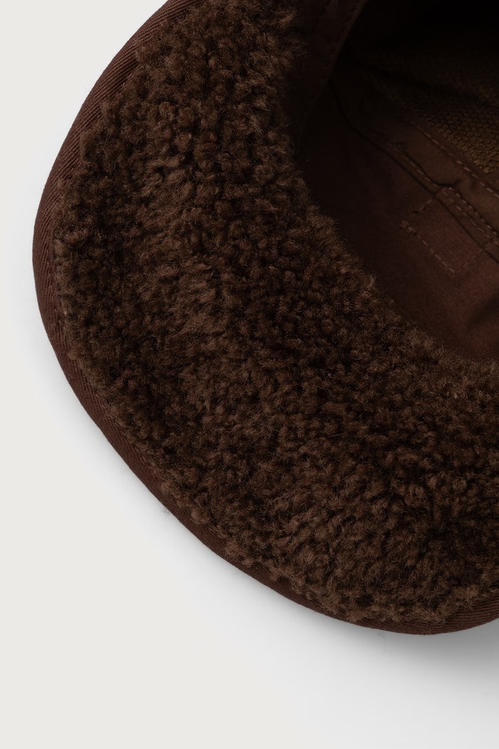 Ušanka FAUX SHEARLING UTILITY FLAP Kangol hnědá K5356.BR204