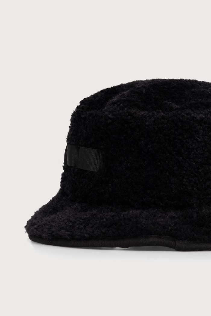 Akcesoria Kangol Kapelusz bucket FAUX SHEARLING UTILITY K5355.BK001 czarny