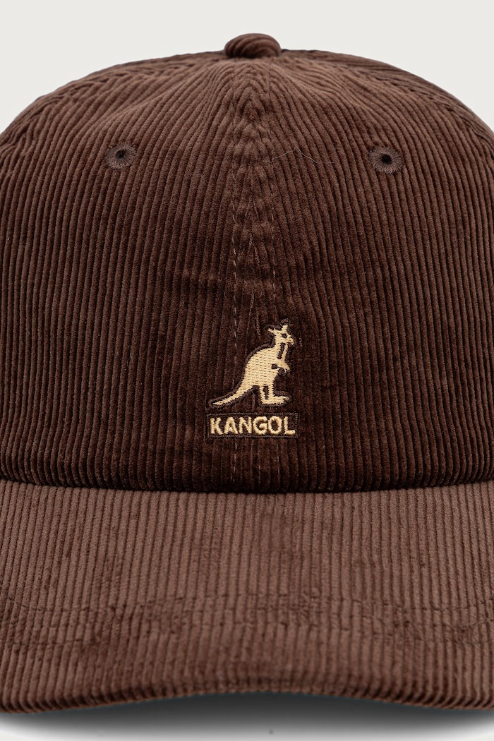 Kangol Czapka z daszkiem sztruksowa CORD BASEBALL K5206HT.BR204 brązowy AW26