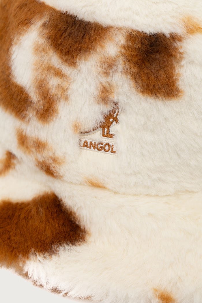 Kangol Kapelusz bucket FAUX FUR BUCKET K4370.BW104 beżowy AW26
