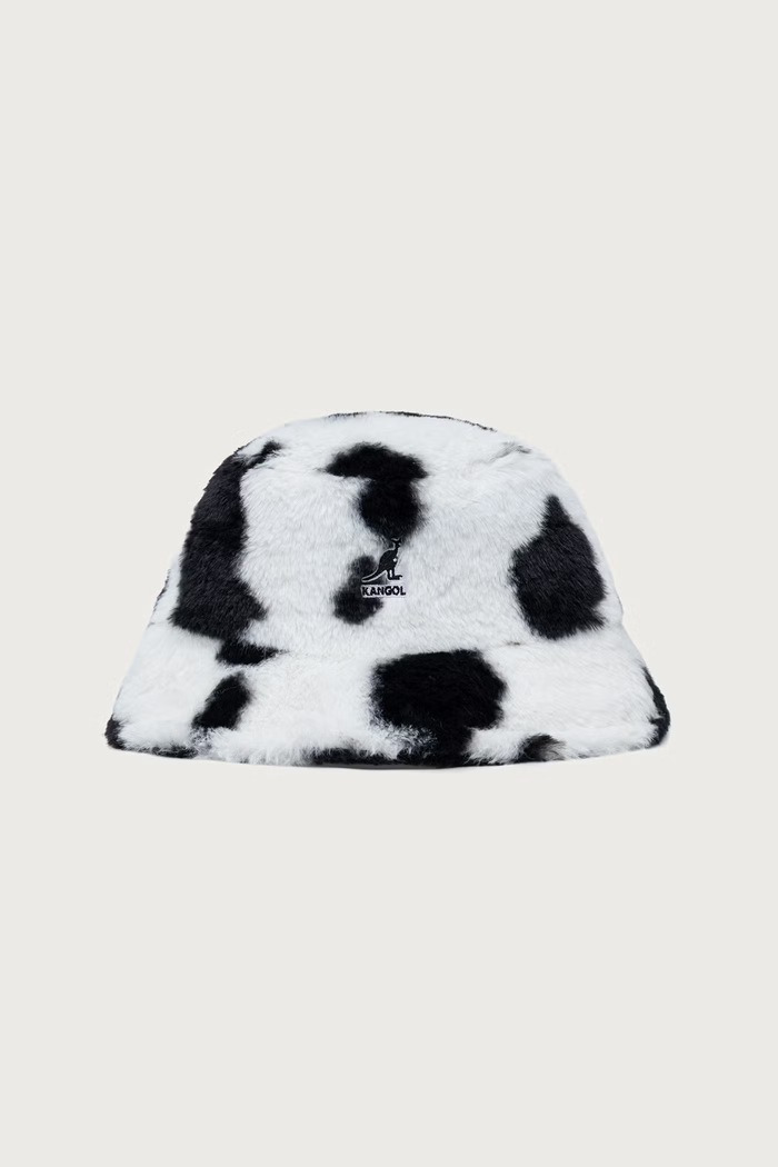Kangol Kapelusz bucket damski FAUX FUR BUCKET biały K4370.SP103