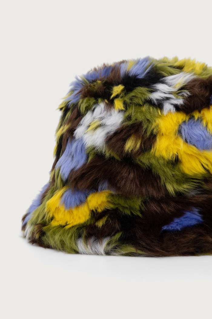Kangol Kapelusz bucket FAUX FUR BUCKET K4370.CF901 brązowy AW26