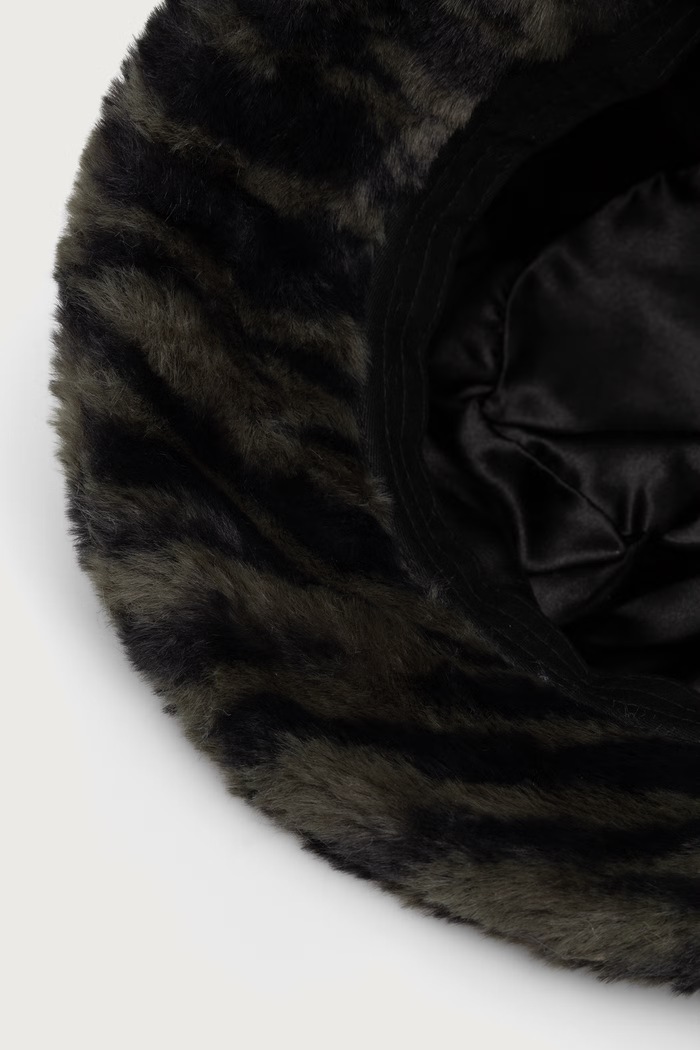 Kapelusz bucket FAUX FUR BUCKET Kangol K4370.OZ300 zielony